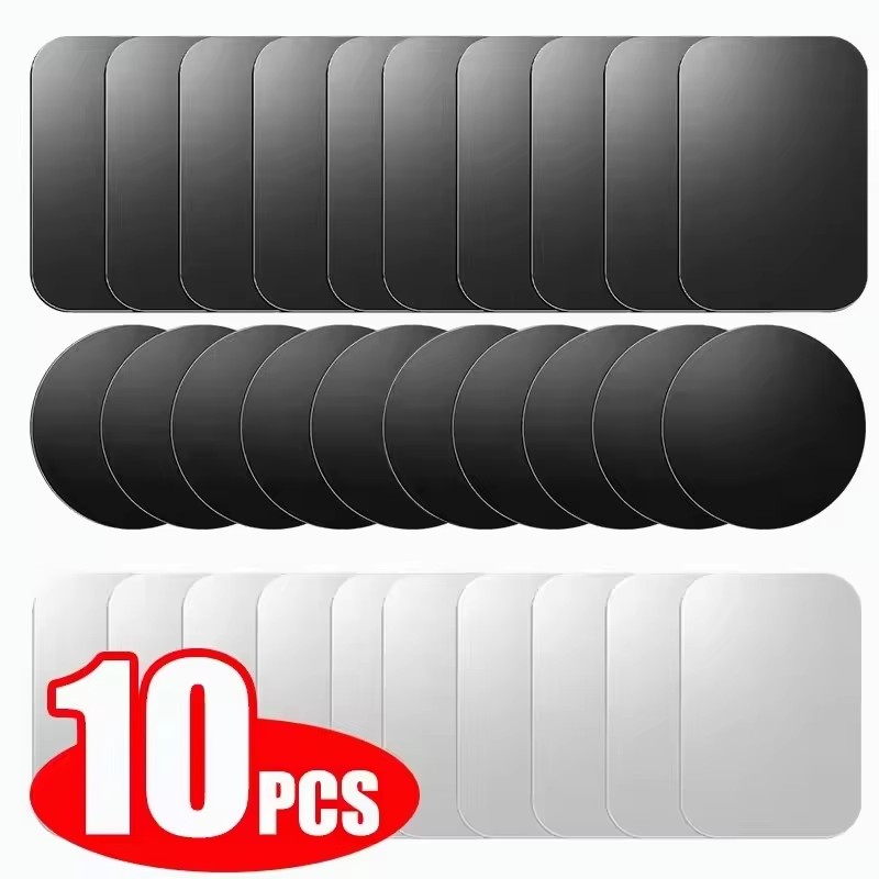 Mobile Pedestal Cabinet - 5/10 buah Stiker Pelat Logam Magnetik,