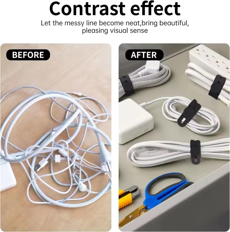 Pengatur Kabel Meja, Pengikat  - Desk Organizer ulasan dan harga