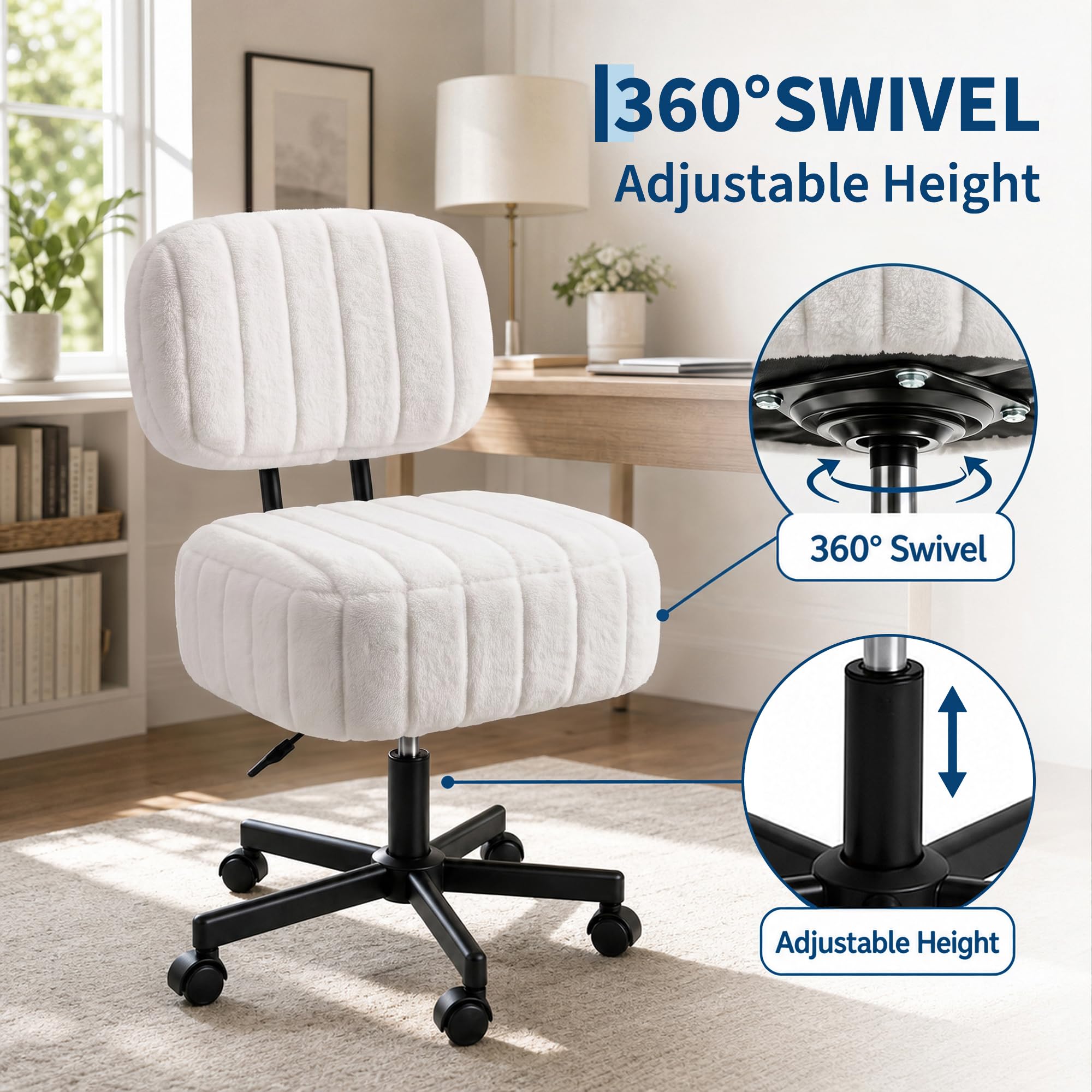 Kursi Rias dengan Tempat Penyi - Office Stool ulasan dan harga