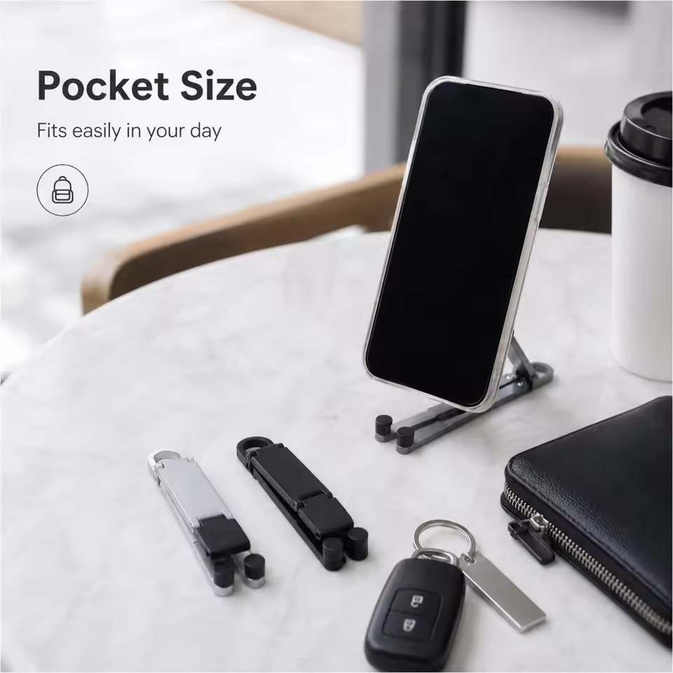Penyangga Ponsel Lipat Mini de - Standing Desk ulasan dan harga