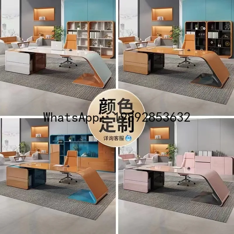 H5.15  meja eksekutif - meja m - Office Chair ulasan dan harga