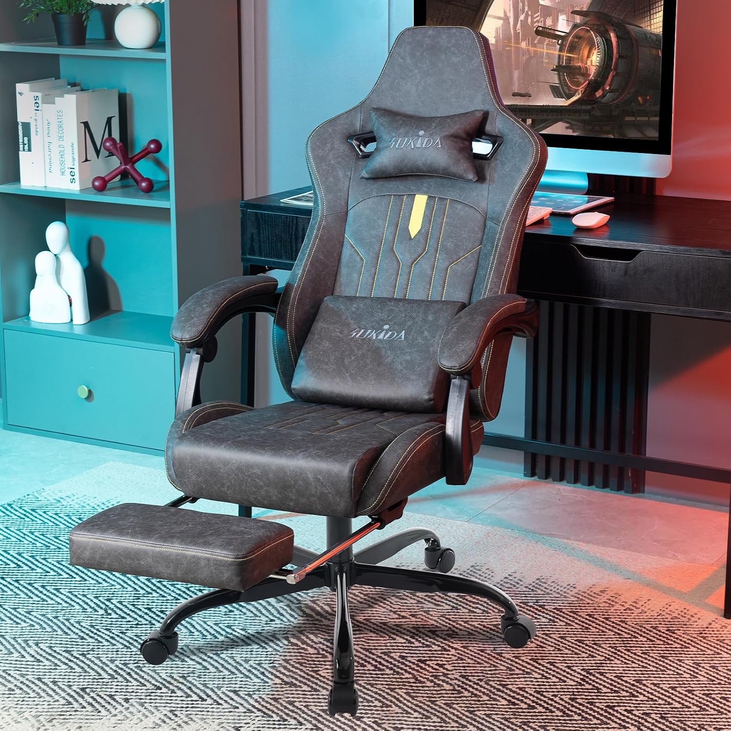 Kursi Gaming dengan Sandaran K - Office Chair Cushion ulasan dan harga