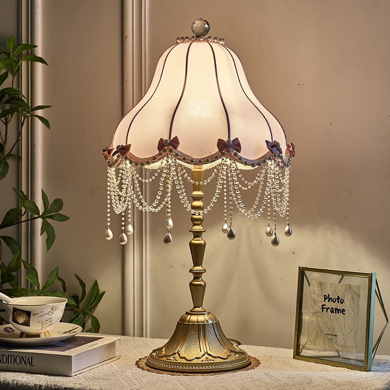 Lampu meja bergaya retro Eropa - Desk Lamp ulasan dan harga