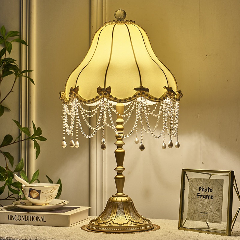 Lampu meja bergaya retro Eropa - Desk Lamp ulasan dan harga