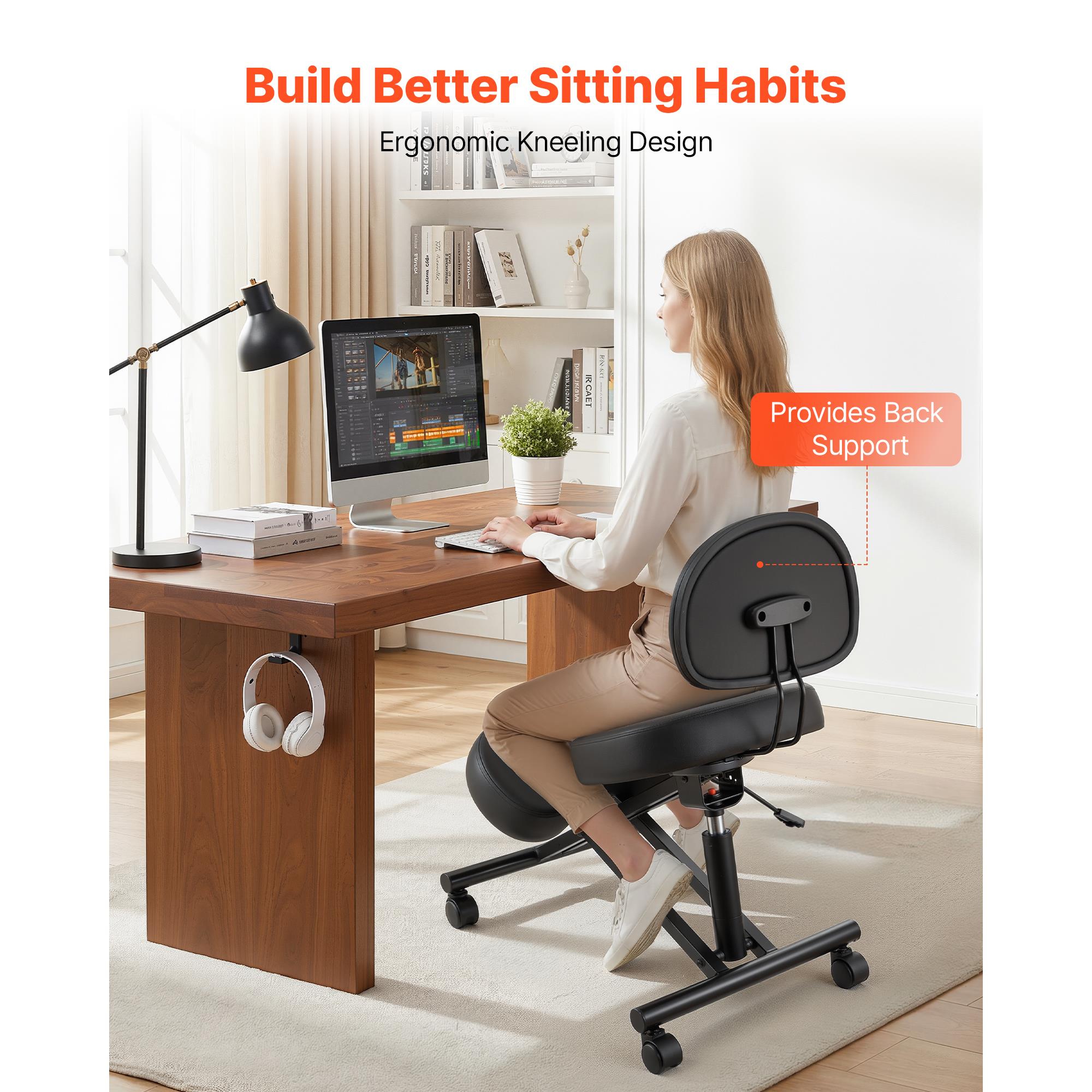 Kursi Berlutut Ergonomis denga - Office Stool ulasan dan harga