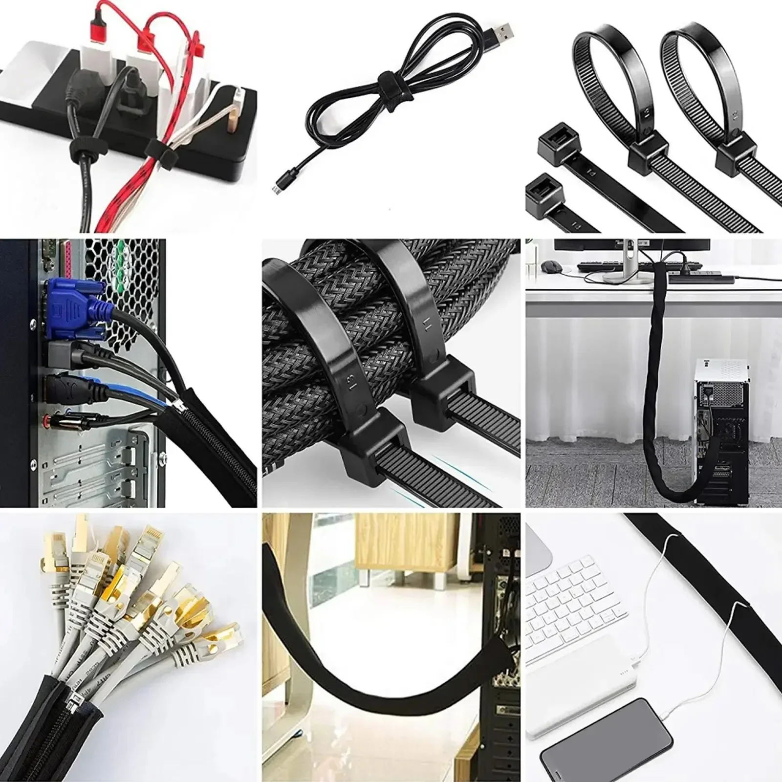 173 buah Klip Pengatur Kabel,  - Desk Organizer ulasan dan harga