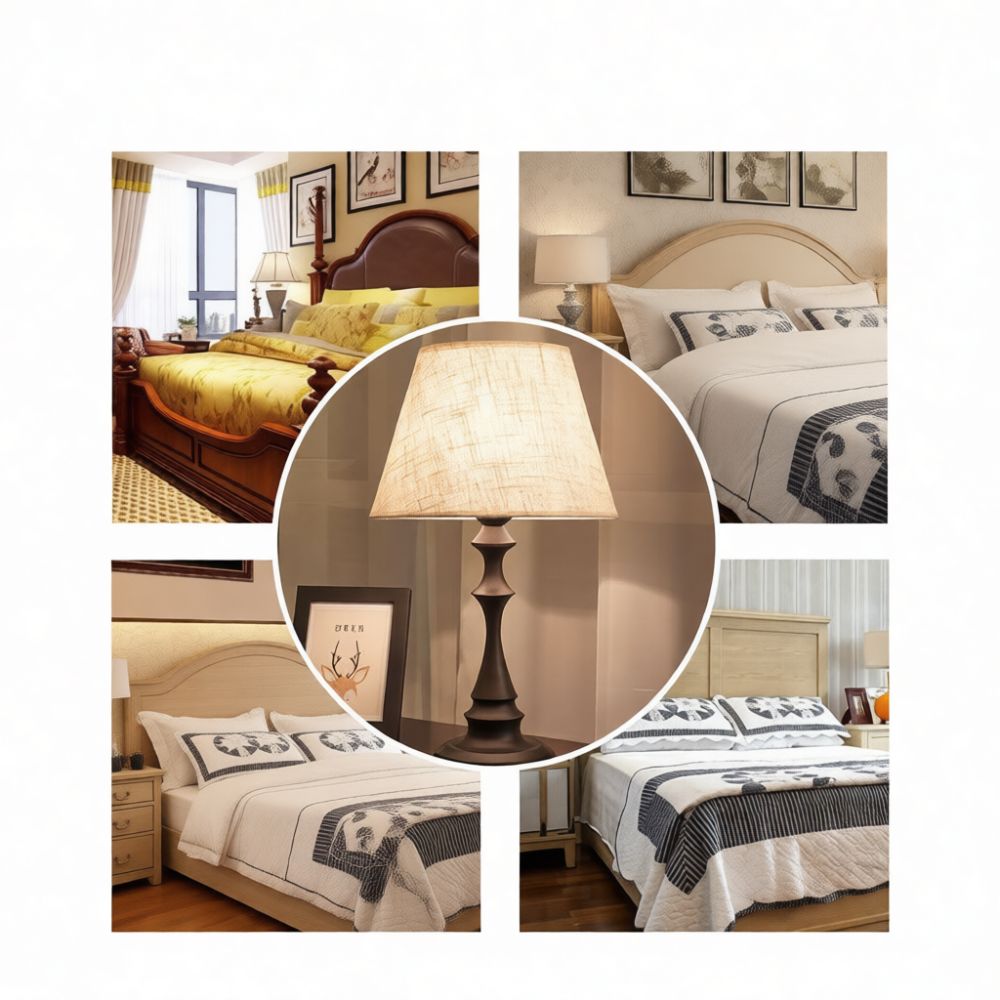 Lampu Meja Retro Amerika, Lamp - Desk Lamp ulasan dan harga