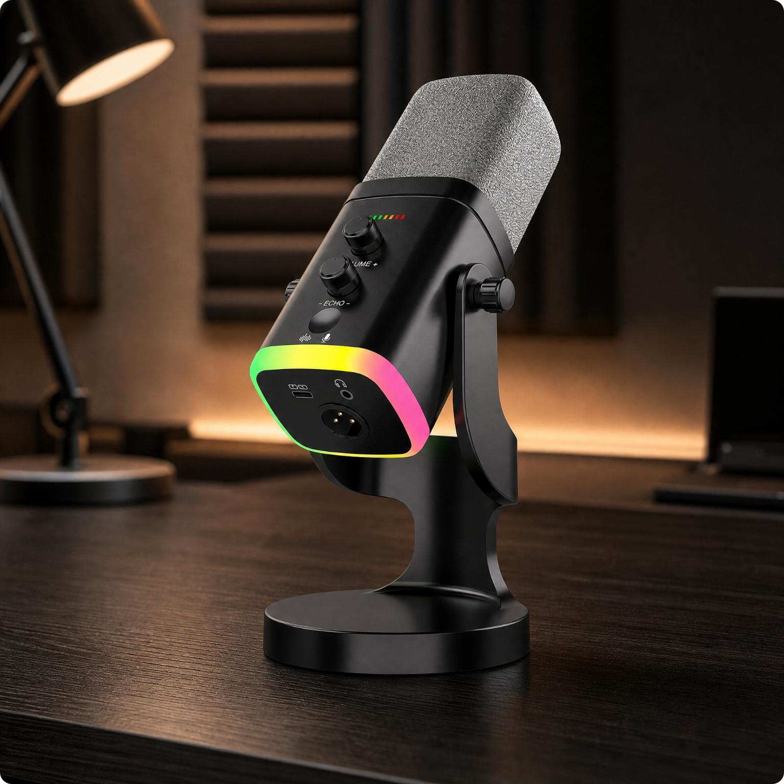 Mikrofon USB Kardioid untuk Ko - Standing Desk ulasan dan harga
