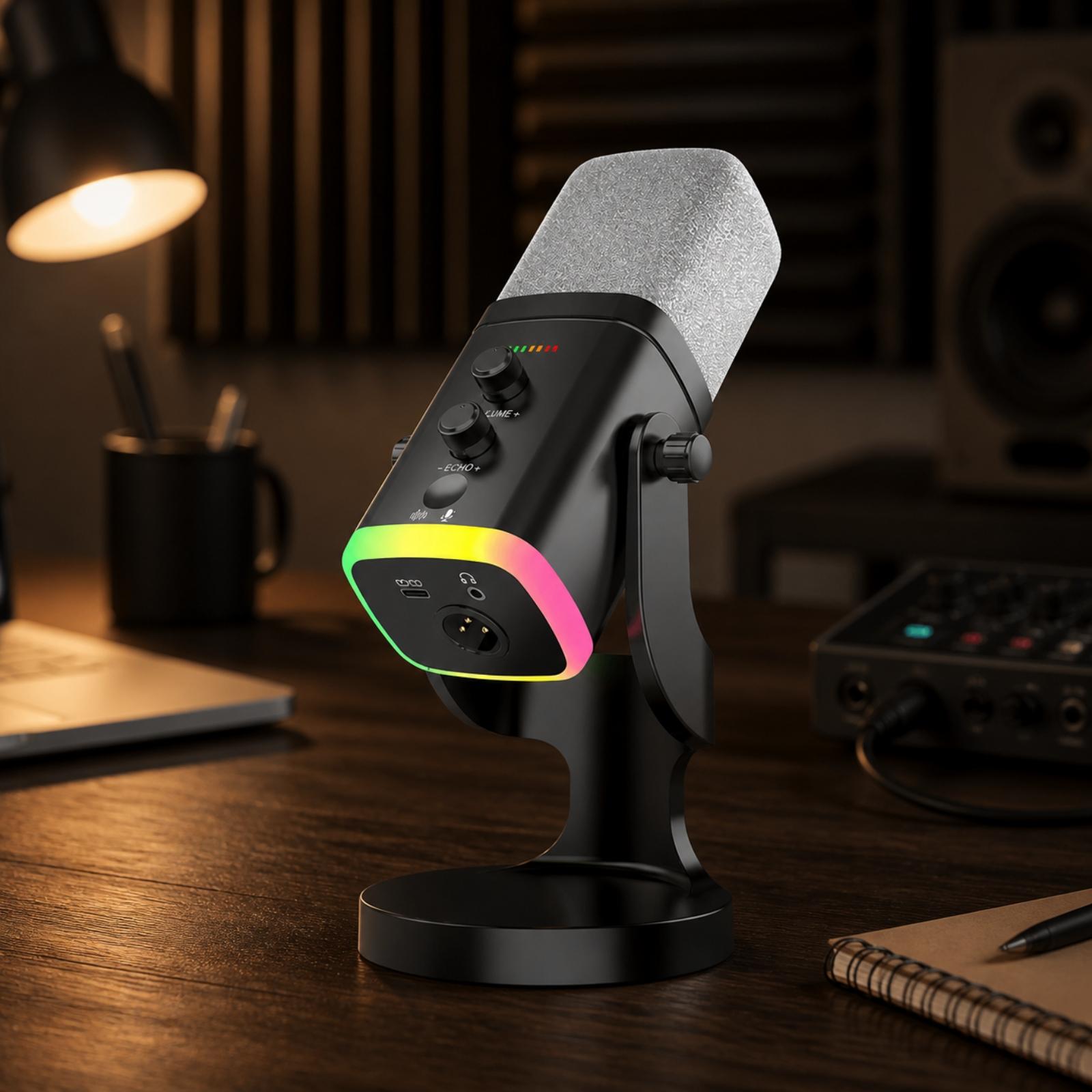 Mikrofon USB Kardioid untuk Ko - Standing Desk ulasan dan harga