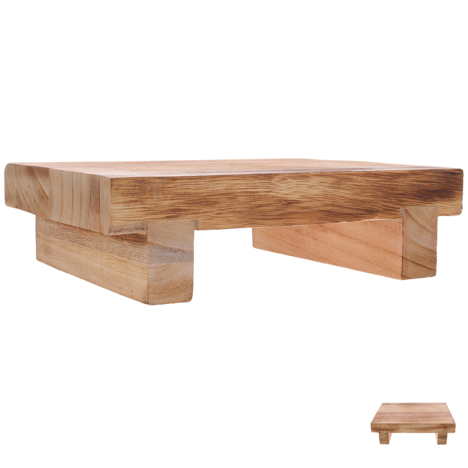 Bangku Kecil Kayu, Sandaran Ka - Office Stool ulasan dan harga