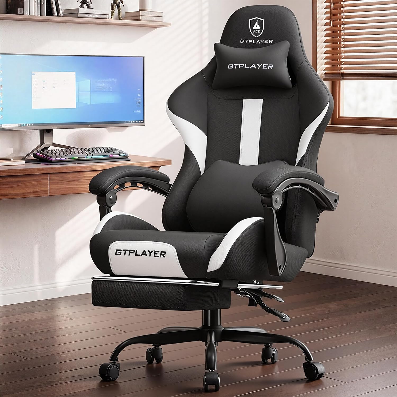 LUCKRACER Kursi Gaming Ukuran  - Office Chair Cushion ulasan dan harga